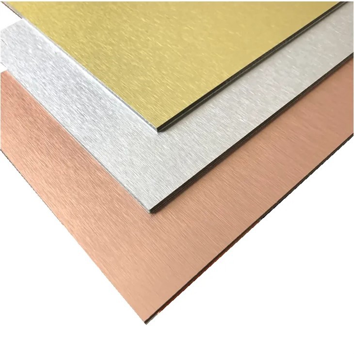 Feuille composite en aluminium de conception de panneau composite en aluminium de décoration d'intérieur de revêtement de PE de 3mm