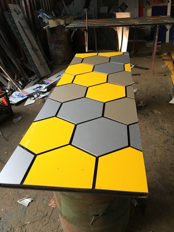 Matériau composite en aluminium pliable pour le projet de construction/décoration intérieure