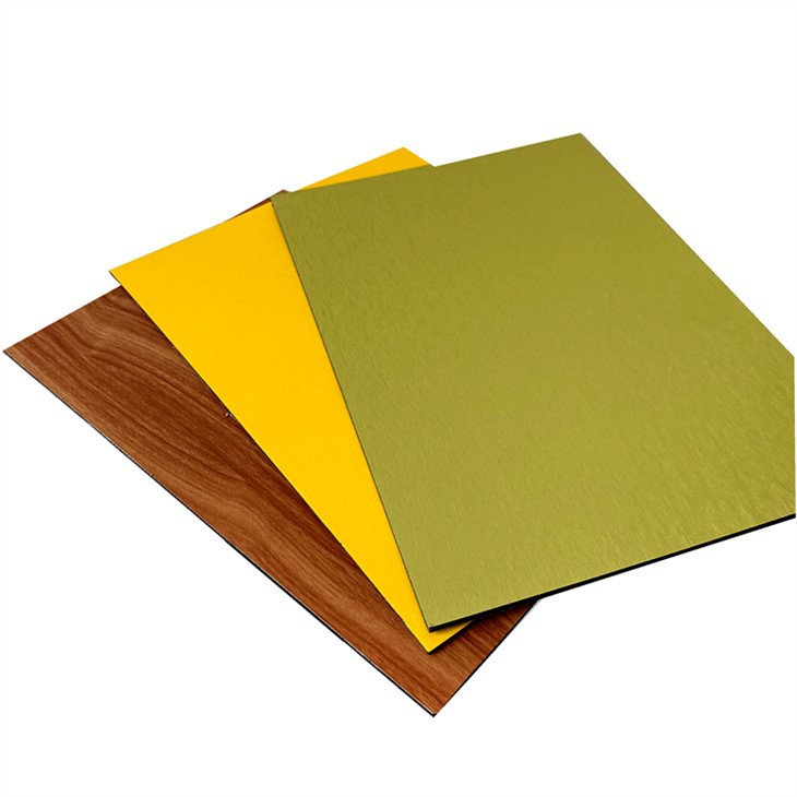 Feuille de revêtement en aluminium brossé ACP ACP/ACM