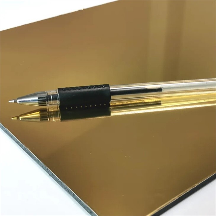 High Grade Mirror Series Decorative Material PE/PVDF Coating Aluminum Composite Panel