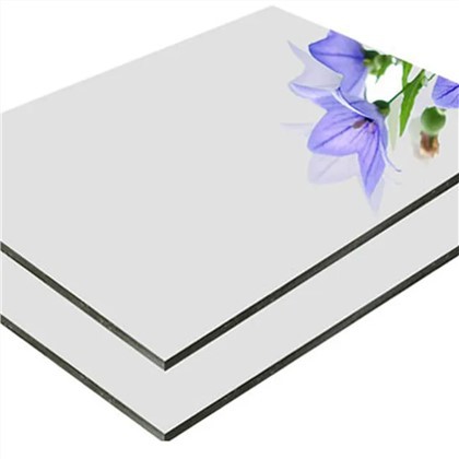 Matériau de décoration murale Panneau composite aluminium PVDF 4 mm
